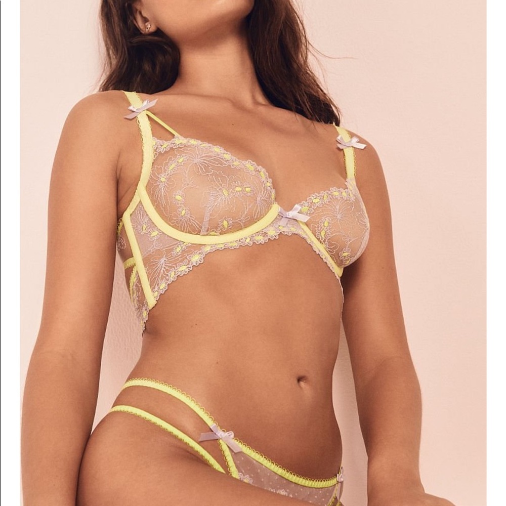 For Love and Lemons x VS - Neon Buttercup Set XXS